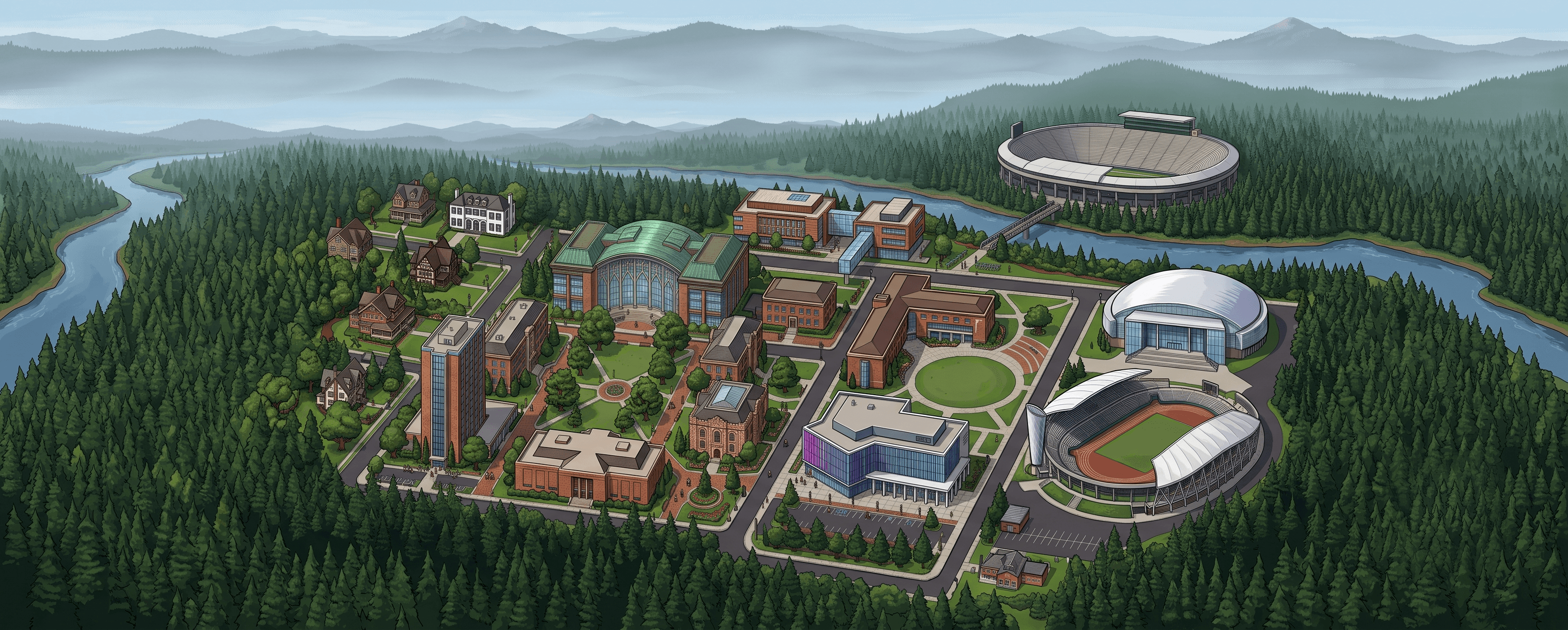 DormDAO campus map